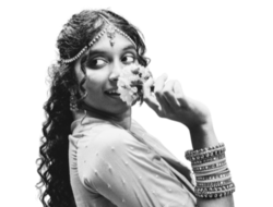 image of a happy Indian person looking beautiful and joyous